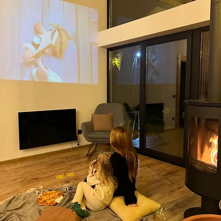 Chalet Boiko House - з чаном-джакузі Slavske