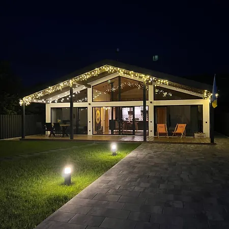 Boiko House - з чаном-джакузі Chalet *