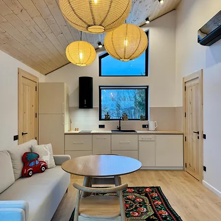 Chalet Boiko House - з чаном-джакузі Slavske